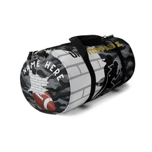 Load image into Gallery viewer, Gridiron Girl Duffel Bag - UNstoppable Gray Camo - Tate's Box