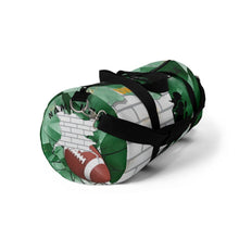 Load image into Gallery viewer, Gridiron Girl Duffel Bag - UNstoppable Green - Tate's Box