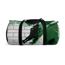 Load image into Gallery viewer, Gridiron Girl Duffel Bag - UNstoppable Green - Tate's Box