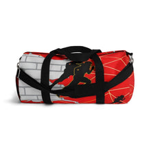 Load image into Gallery viewer, Gridiron Girl Duffel Bag - UNstoppable Red & Black - Tate's Box