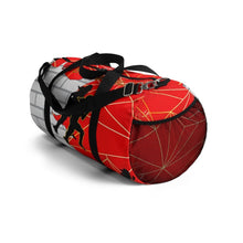 Load image into Gallery viewer, Gridiron Girl Duffel Bag - UNstoppable Red & Black - Tate's Box