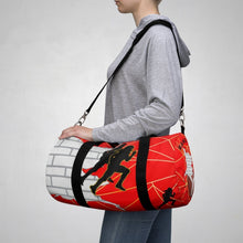 Load image into Gallery viewer, Gridiron Girl Duffel Bag - UNstoppable Red & Black - Tate's Box