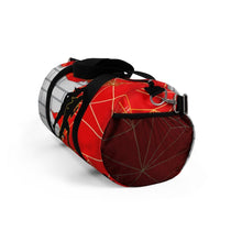 Load image into Gallery viewer, Gridiron Girl Duffel Bag - UNstoppable Red & Black - Tate's Box