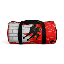 Load image into Gallery viewer, Gridiron Girl Duffel Bag - UNstoppable Red & Black - Tate's Box