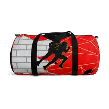 Load image into Gallery viewer, Gridiron Girl Duffel Bag - UNstoppable Red & Black - Tate's Box