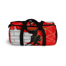 Load image into Gallery viewer, Gridiron Girl Duffel Bag - UNstoppable Red & Black - Tate's Box