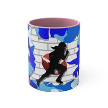 Load image into Gallery viewer, Gridiron Girl Mug - Blue Camo - Tate's Box