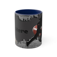 Load image into Gallery viewer, Gridiron Girl Mug - UNstoppable-Gray - Tate's Box