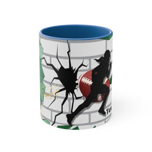 Load image into Gallery viewer, Gridiron Girl Mug - UNstoppable-Green - Tate's Box
