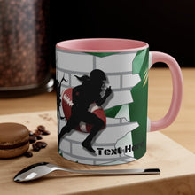 Load image into Gallery viewer, Gridiron Girl Mug - UNstoppable-Green - Tate's Box