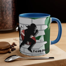 Load image into Gallery viewer, Gridiron Girl Mug - UNstoppable-Green - Tate's Box