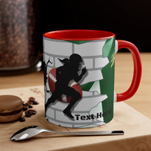 Load image into Gallery viewer, Gridiron Girl Mug - UNstoppable-Green - Tate's Box
