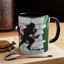 Load image into Gallery viewer, Gridiron Girl Mug - UNstoppable-Green - Tate's Box