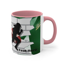 Load image into Gallery viewer, Gridiron Girl Mug - UNstoppable-Green - Tate's Box