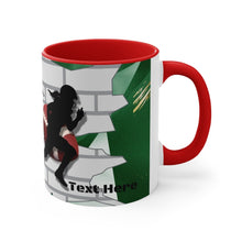 Load image into Gallery viewer, Gridiron Girl Mug - UNstoppable-Green - Tate's Box