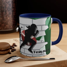 Load image into Gallery viewer, Gridiron Girl Mug - UNstoppable-Green - Tate's Box