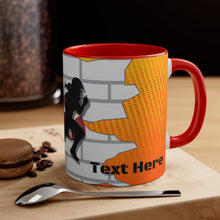 Load image into Gallery viewer, Gridiron Girl Mug - UNstoppable-Orange - Tate's Box