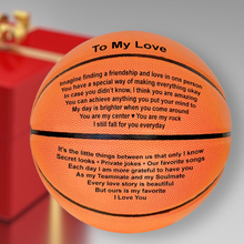Load image into Gallery viewer, To My Love Engraved Basketball