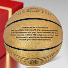 Load image into Gallery viewer, Custom Engraved Basketball