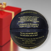 Load image into Gallery viewer, 8 Panel Custom Engraved Basketball-J. Locker