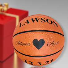 Load image into Gallery viewer, Love and Basketball Custom Basketball