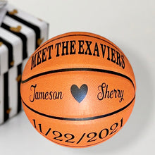 Load image into Gallery viewer, Love and Basketball Custom Basketball