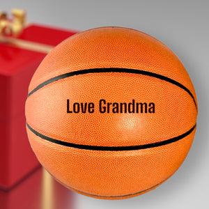 Grandson Engraved Basketball Gift