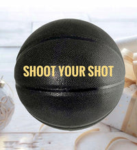 Load image into Gallery viewer, Love Dad To Son Engraved Basketball Gift -Black & Gold