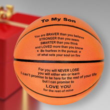 Load image into Gallery viewer, To My Son Personalized Basketball Gift