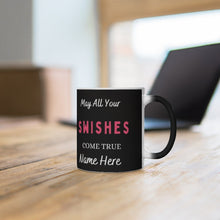Load image into Gallery viewer, Swishes Come True Color Changing Mug - Tate's Box
