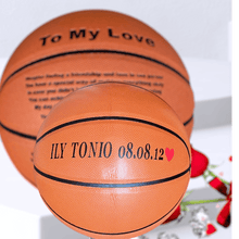 Load image into Gallery viewer, To My Love Engraved Basketball