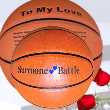 Load image into Gallery viewer, To My Love Engraved Basketball