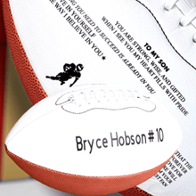 Load image into Gallery viewer, To Son, Love Mom Football Gift