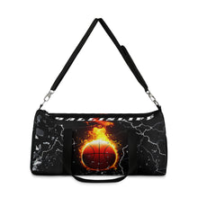 Load image into Gallery viewer, Brayden Ball is Life Basketball Duffel Bag-Fire n&#39; Ice

