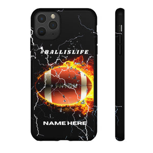 #Ballislife Football iPhone or Samsung Phone Case