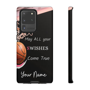 Swishes Girls Basketball IPhone Case