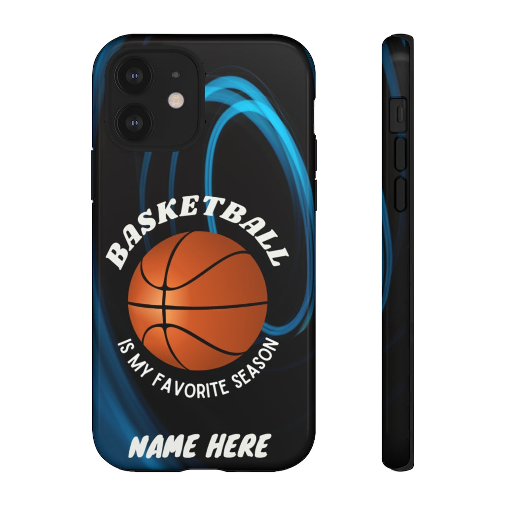 Favorite Season Basketball iPhone Samsung Case -