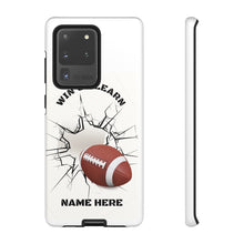 Load image into Gallery viewer, Win or Learn Football IPhone Case -White
