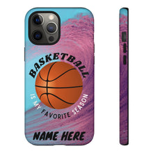 Load image into Gallery viewer, Favorite Season Basketball iPhone Samsung Case - Tidal

