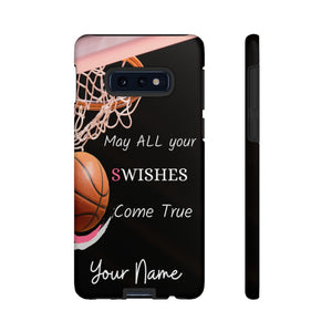 Swishes Girls Basketball IPhone Case