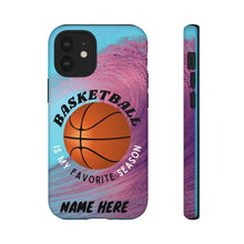 Load image into Gallery viewer, Favorite Season Basketball iPhone Samsung Case - Tidal
