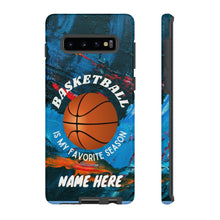 Load image into Gallery viewer, Favorite Season Basketball iPhone Samsung Case - Triple Double
