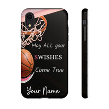 Load image into Gallery viewer, Swishes Girls Basketball IPhone Case
