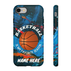 Favorite Season Basketball iPhone Samsung Case - Triple Double