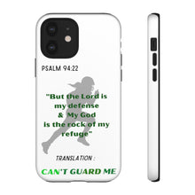 Load image into Gallery viewer, Gridiron Girl Can&#39;t Guard Me Cell Phone Case- Green
