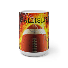 Load image into Gallery viewer, Ball Is Life - Color Changing Football Mug - Tate&#39;s Box
