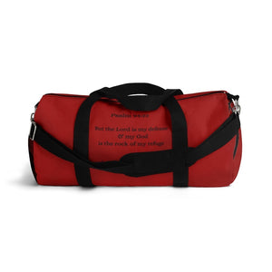 Can't Guard Me Duffel Bag - Red - Tate's Box