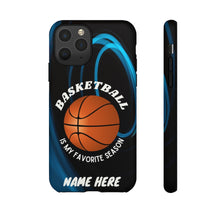 Load image into Gallery viewer, Favorite Season Basketball iPhone Samsung Case -
