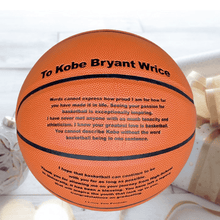 Load image into Gallery viewer, Custom Engraved Basketball - Tate&#39;s Box
