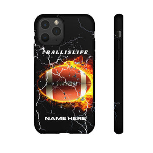 #Ballislife Football iPhone or Samsung Phone Case